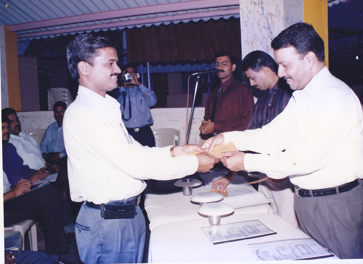 Felicitated for Best Performance