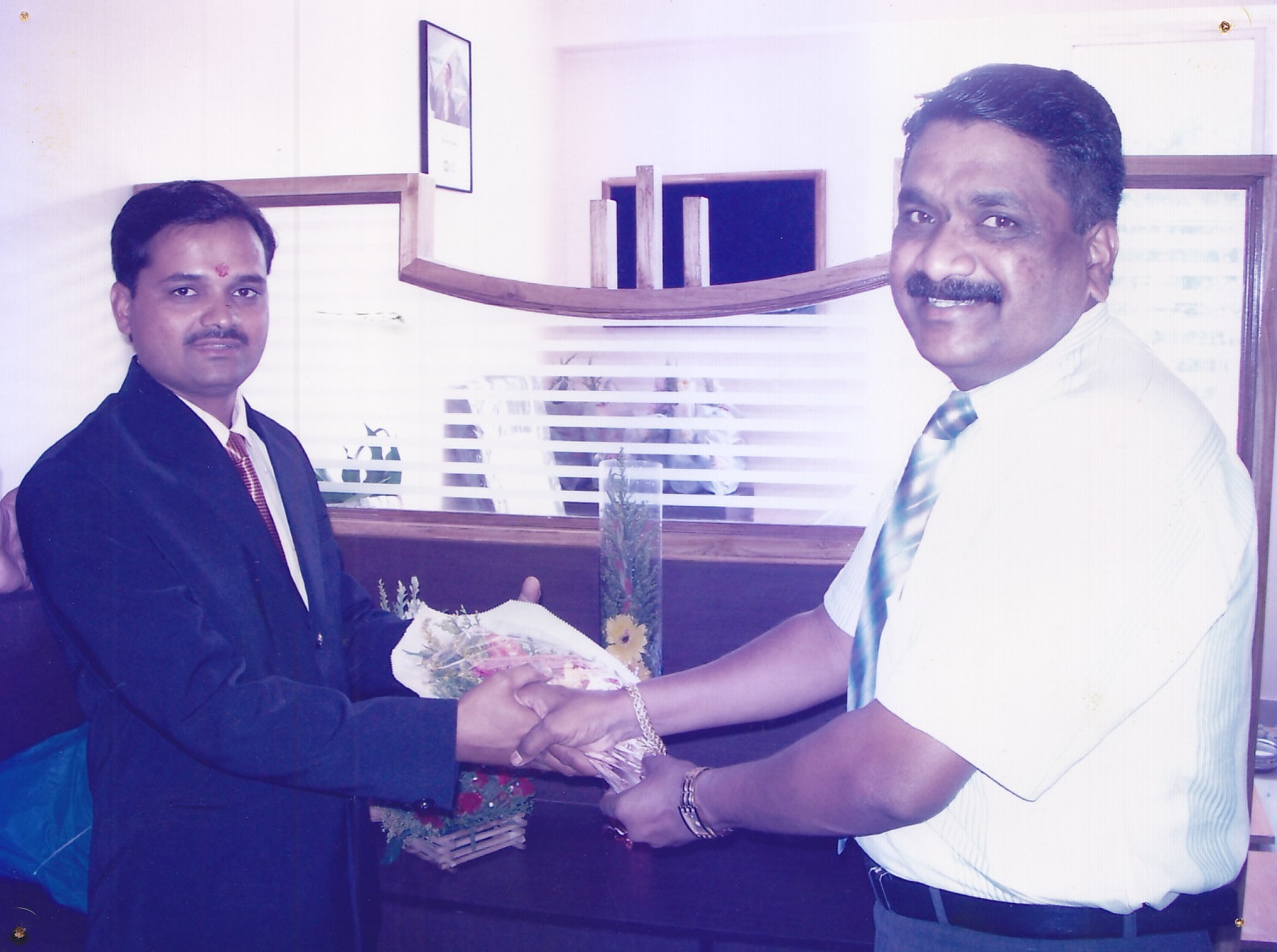 Felicitated for Best Performance