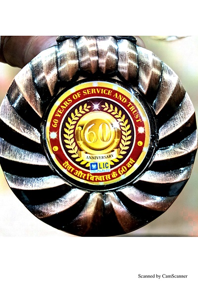 Medal from LIC
