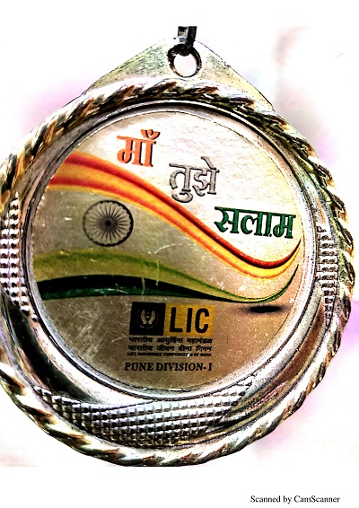 Medal from LIC
